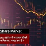 Stock Market: सेंसेक्स-निफ्टी में लगातार तीसरे दिन गिरावट, वजह क्या है?